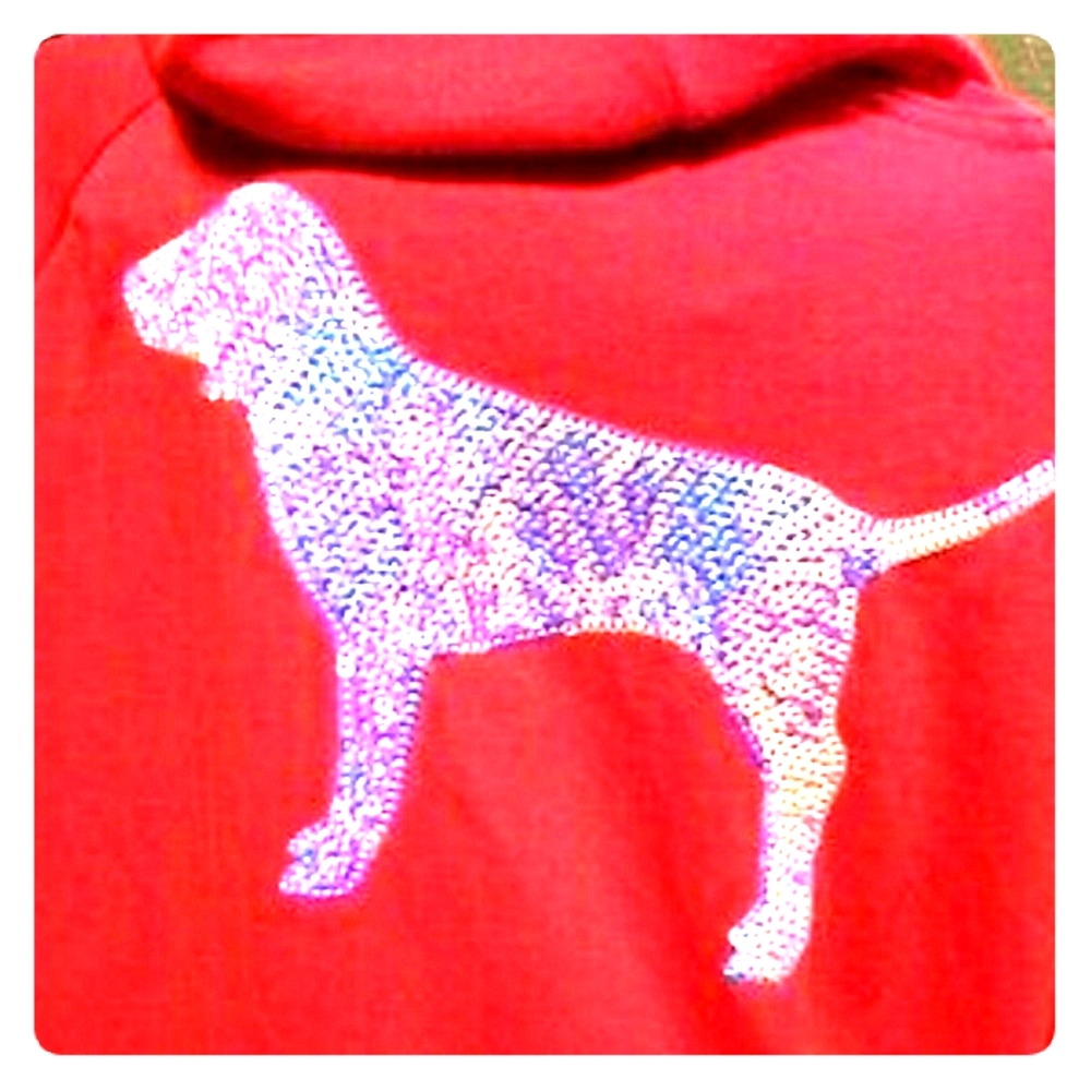 Pink zip jacket Bling🐩